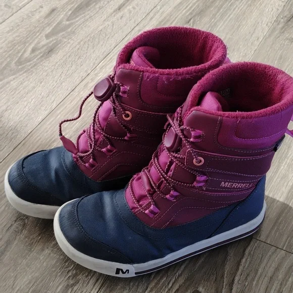 Merrell girl snow winter boota - Picture 2 of 3